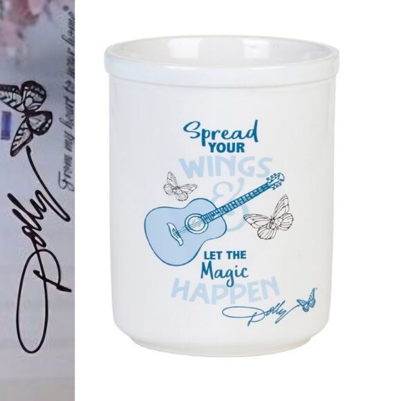 Dolly Parton, "Spread Your Wings" Decorative Utensil Crock - Picture 1 of 7